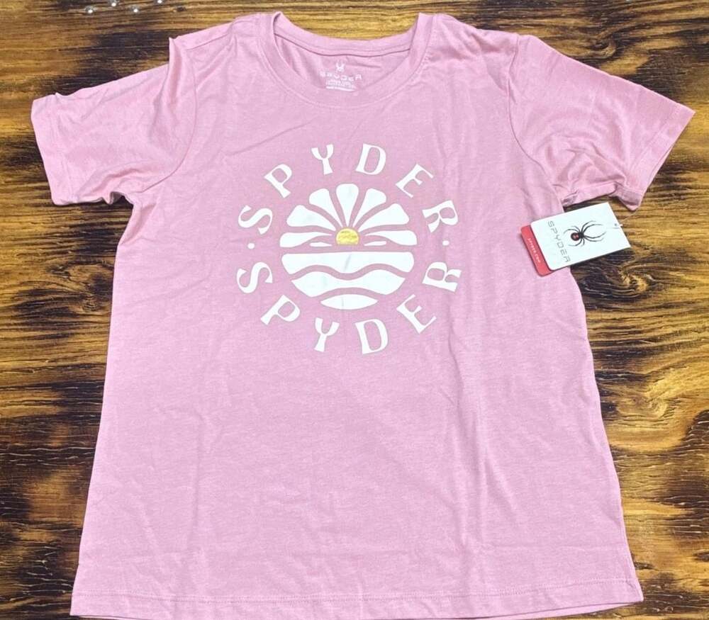 Spyder Graphic Tee French Rose